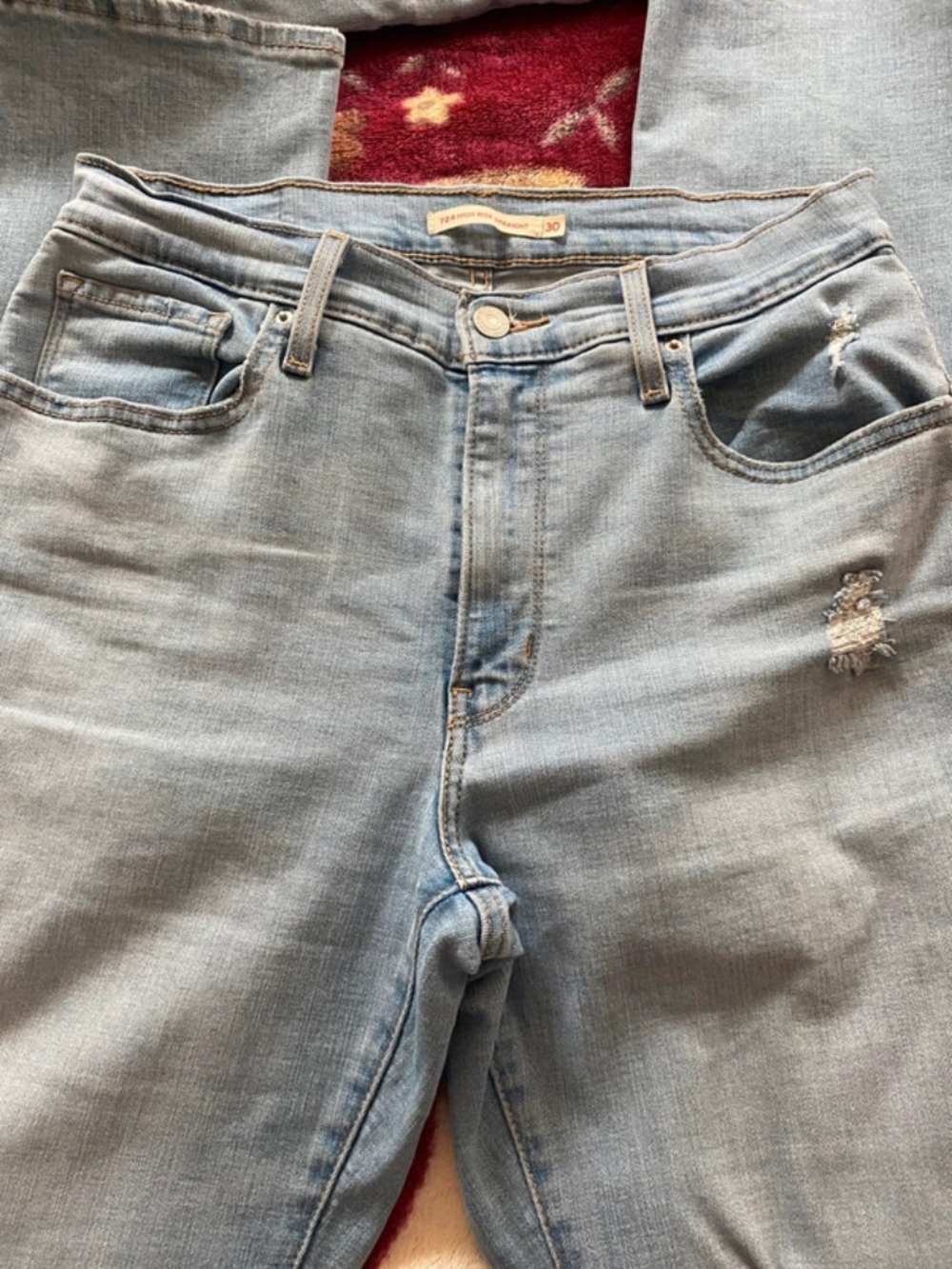 Levi's Light Blue High Rise Women's Jeans